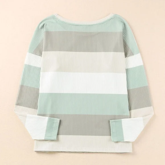 💜 New Stripped Rib Top - Picture 5 of 10